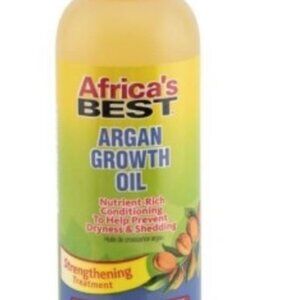 3 Pack Africas Best Argan Growth Oil Strength Treatment 4oz Each BB 06/25